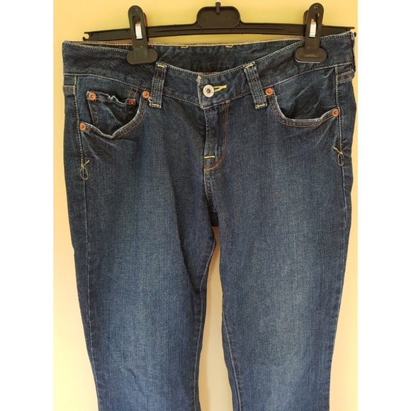 Lucky Brand Bootcut Jeans Long Inseam Size 28 - Picture 6 of 16